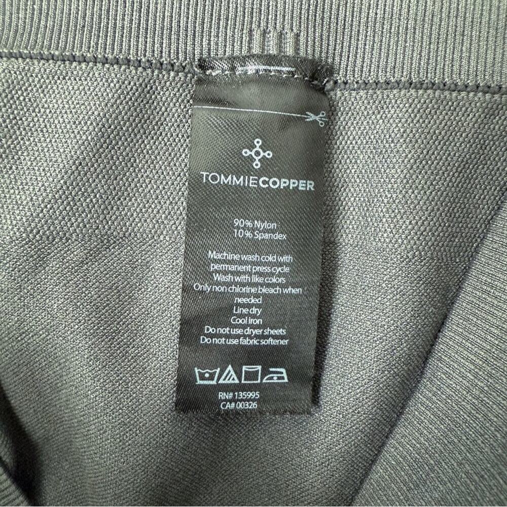 Tommie Copper Gray Compression Leggings WOMENS LARGE Knee Hip Support Seamless - Picture 5 of 5